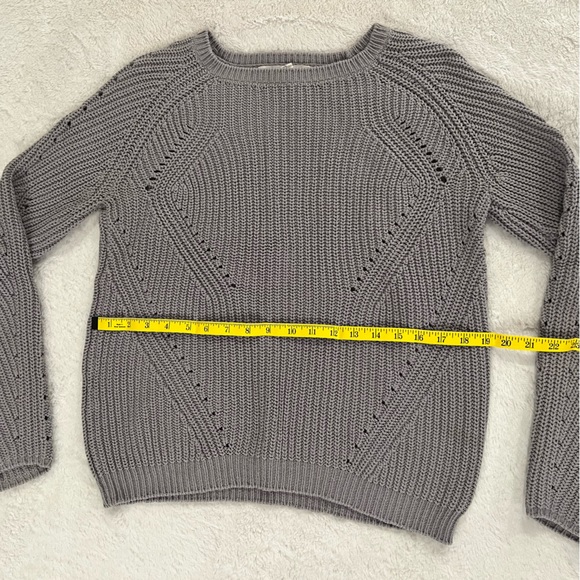 Workshop Republic Grey Knit Sweater, Women’s Size XS - Picture 3 of 7